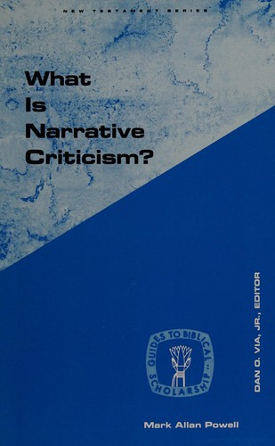 Cover for What is Narrative Criticism