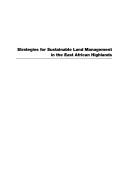 Cover for Strategies for Sustainable Land Management in the East African Highlands