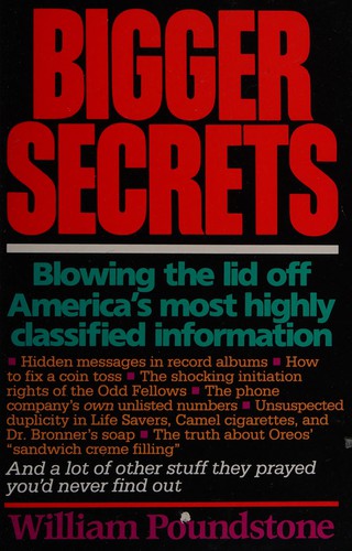 Cover for Bigger Secrets
