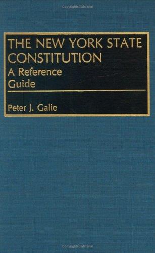 Cover for The New York State Constitution