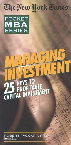 Cover for NYT Managing Investment
