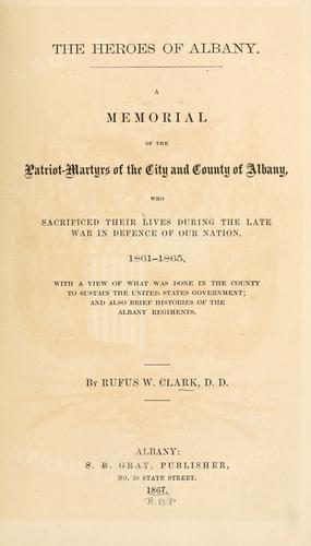 Cover for Heroes of Albany
