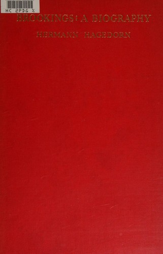 Cover for Brookings