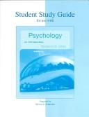 Cover for Student Study Guide to accompany Psychology