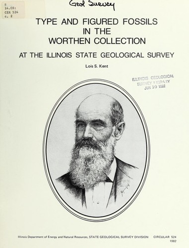 Cover for Type and figured fossils in the Worthen collection at the Illinois State Geological Survey