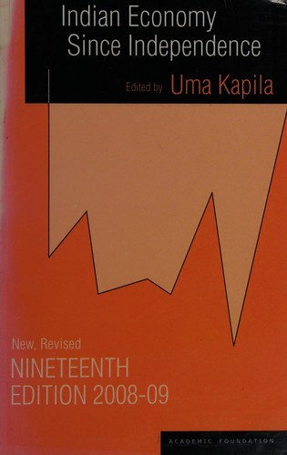 Cover for Indian economy since independence