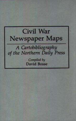 Cover for Civil War newspaper maps