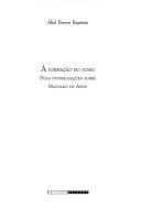 Cover for A Formac~ao Do Nome