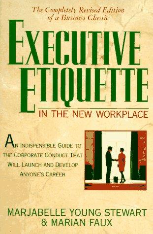 Cover for Executive etiquette in the new workplace