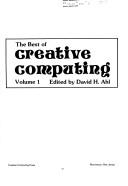 Cover for The Best of Creative computing