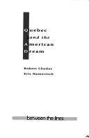 Cover for Quebec and the American dream