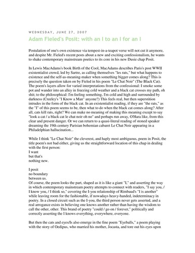 Cover for Review: Posit, S. Halle, Galatea Resurrects/Fluid Exchange, '07