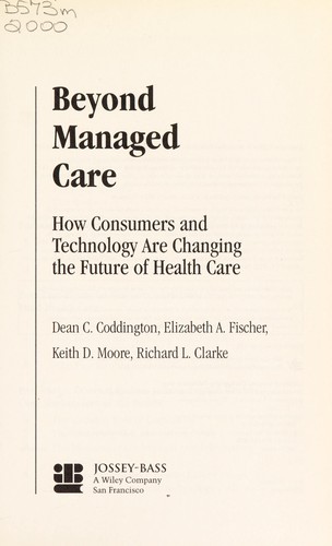 Cover for Beyond managed care