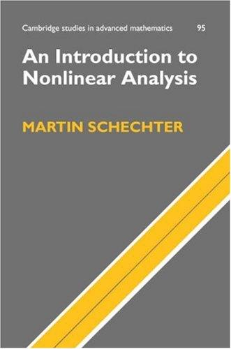 Cover for An Introduction to Nonlinear Analysis (Cambridge Studies in Advanced Mathematics)