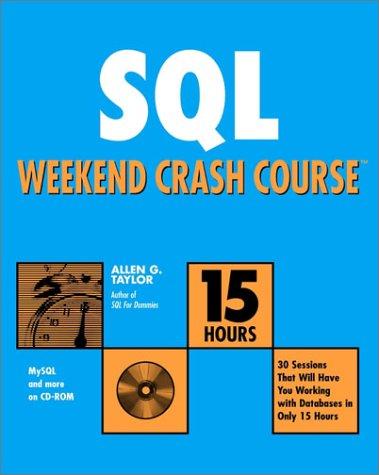 Cover for SQL Weekend Crash Course