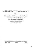 Cover for A Perspective of Physics