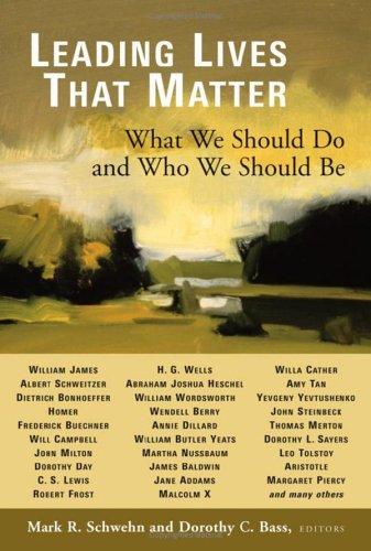 Cover for Leading Lives That Matter