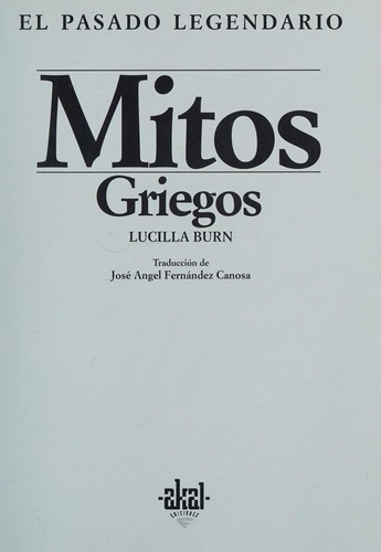 Cover for Mitos Griegos (Pasado Legendario)