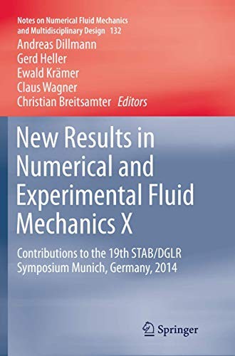 Cover for New Results in Numerical and Experimental Fluid Mechanics X