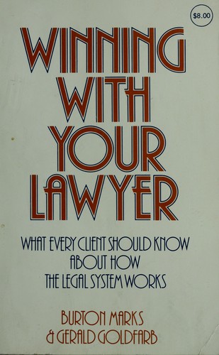 Cover for Winning with your lawyer
