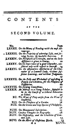 Cover for Essays, Moral and Literary