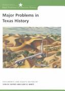 Cover for Major problems in Texas history