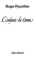 Cover for L'enfant de cœur