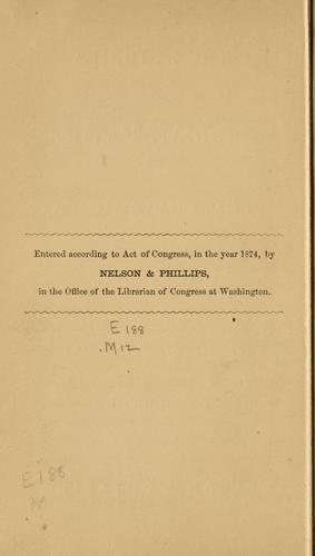 Cover for True stories of the American fathers