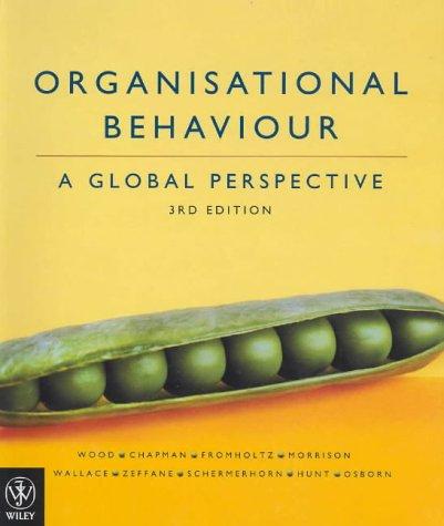 Cover for Organisational Behaviour