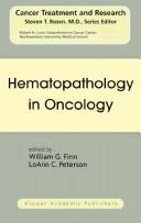 Cover for Hematopathology in oncology