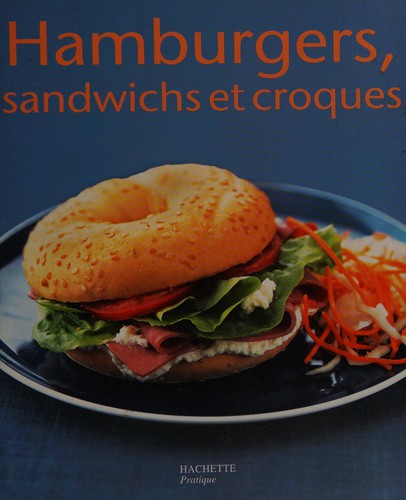 Cover for Hamburgers, sandwichs et croques