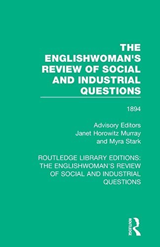 Cover for The Englishwoman's Review of Social and Industrial Questions