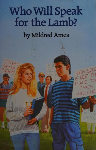 Cover for Who will speak for the lamb?