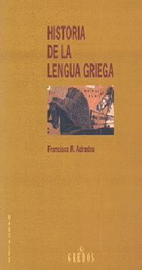 Cover for Historia de la lengua griega