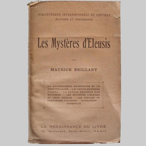 Cover for Les Mystères d'Eleusis.