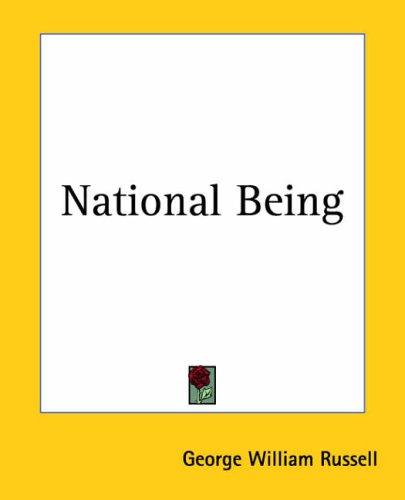 Cover for National Being