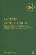 Cover for Sacred Conjectures
