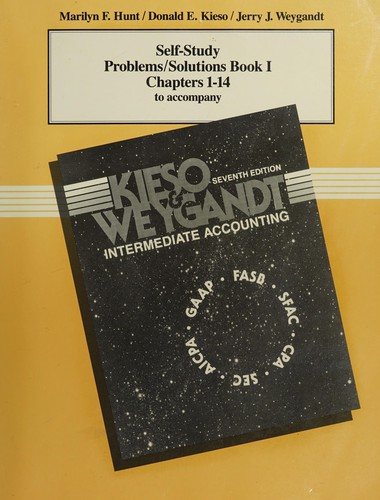 Cover for Self-study problems/solutions book I, chapters 1-14, to accompany Intermediate accounting, 7th ed