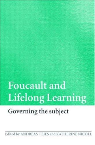 Cover for Foucault and Lifelong Learning