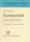 Cover for Europarecht