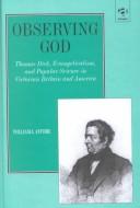 Cover for Observing God