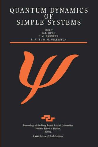 Cover for Quantum Dynamics of Simple Systems