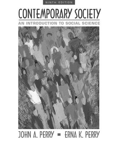 Cover for Contemporary Society