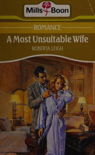 Cover for A Most Unsuitable Wife