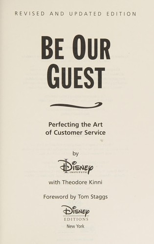 Cover for Be our guest