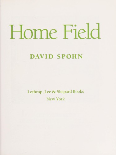 Cover for Home field