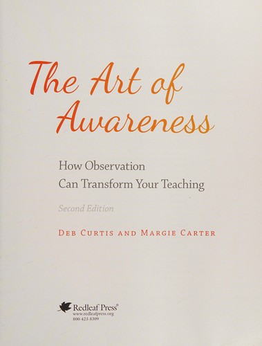 Cover for The art of awareness
