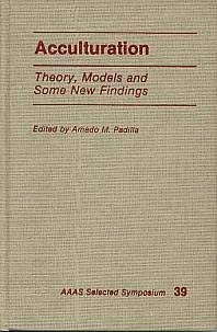 Cover for Acculturation, theory, models, and some new findings
