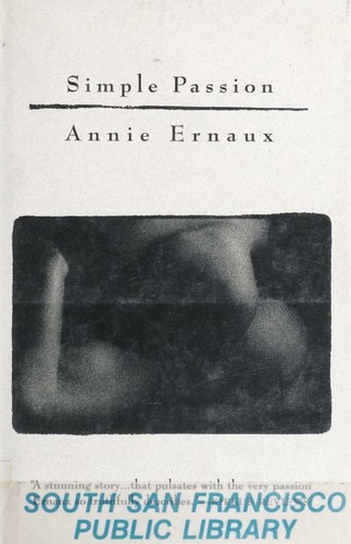Cover for Simple passion