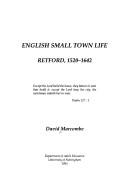 Cover for English Small Town Life